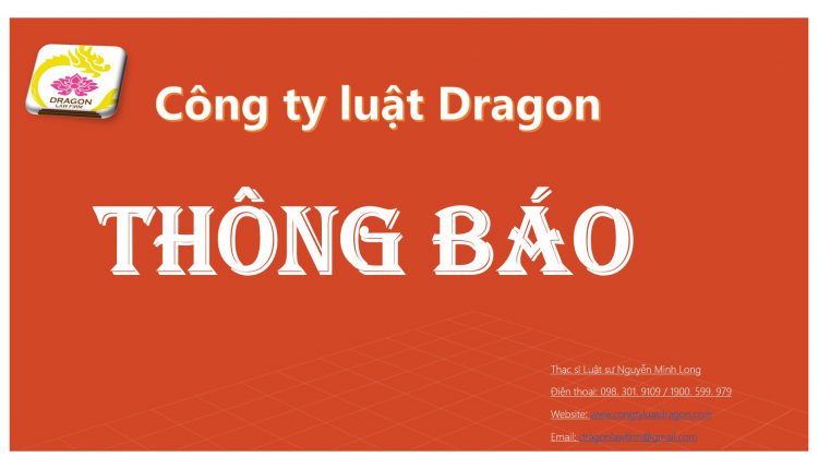 CONG TY LUAT DRAGON THONG BAO